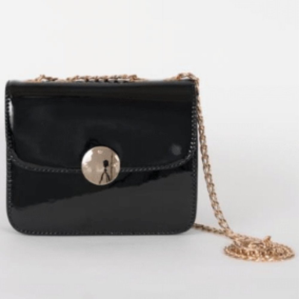 COPY - Patent leather evening bag